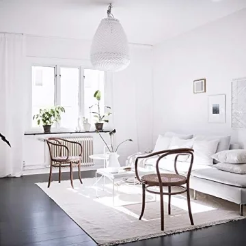 Mecpar White Peel Stick Wallpaper Thick Waterproof Self-Adhesive