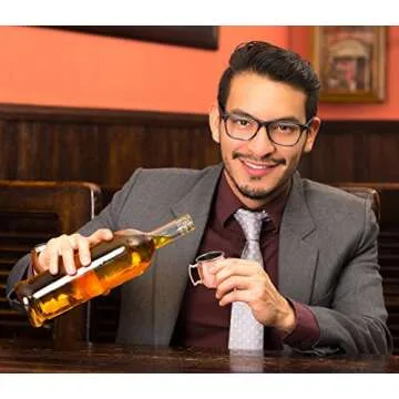 Colorful Decodyne Moscow Mule Shot Glasses Set of 4