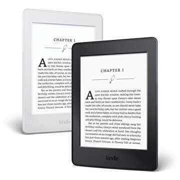 Kindle Paperwhite E-reader (Previous Generation - 2015 release) - White, 6" High-Resolution Display (300 ppi) with Built-in Light, Wi-Fi, Ad-Supported