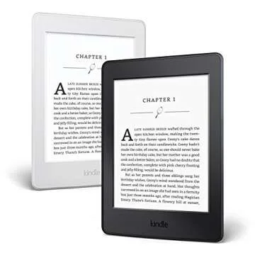 Kindle Paperwhite E-reader (Previous Generation - 2015 release) - White, 6" High-Resolution Display (300 ppi) with Built-in Light, Wi-Fi, Ad-Supported