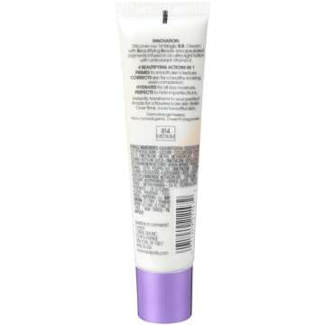 L'Oréal Paris Makeup Magic Skin Beautifier BB Cream Tinted Moisturizer, Medium, 1 fl oz, 1 Count