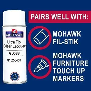 Mohawk Ultra-Flo Clear Lacquer Gloss Finish - 13 oz Can