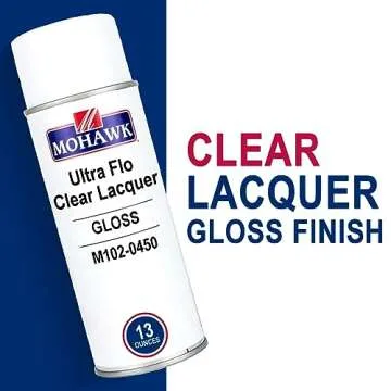 Mohawk Ultra-Flo Clear Lacquer Gloss Finish - 13 oz Can