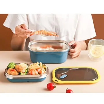 Ptsygantl Stainless Steel Bento Box for Healthy Meals