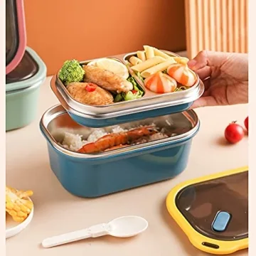 Ptsygantl Stainless Steel Bento Box for Healthy Meals