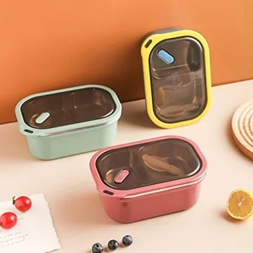 Ptsygantl Stainless Steel Bento Box for Healthy Meals
