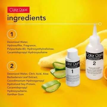 Color Oops Extra Conditioning Hair Color Remover, 1 Application, Hair Dye Remover Processes in 20 Minutes, Safely Removes Permanent & Semi-Permanent Dye, Ammonia & Bleach Free