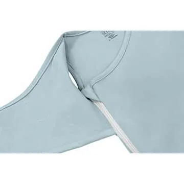 The Ollie World Alphie Sleep Pouch, Made from Custom Patented Moisture-Wicking Fabric, 2-Way Zipper, Sleep Sack, Wearable Blanket, Swaddle Transition, (Sky, Fox (23-32 lbs))