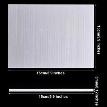 1000 Pieces Foam Sticky Strips Double Sided Dual-Adhesive 3D Foam Tapes Foam Pop Strips Adhesive Mount for Shaker Card Scrapbooking, 20 Sheets (5.9 Inch)