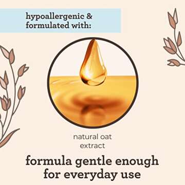 Aveeno Baby Daily Care Gift Set with Oat Extract & Prebiotic Oat, Contains Daily Moisturizing Body Lotion & Gentle 2-in-1 Baby Bath Wash & Shampoo, Hypoallergenic & Paraben-Free, Two Pack