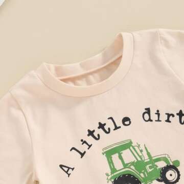 BemeyourBBs Toddler Summer Clothes for Baby Boys