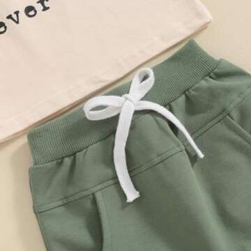 BemeyourBBs Toddler Summer Clothes for Baby Boys