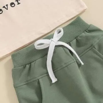 BemeyourBBs Toddler Summer Clothes for Baby Boys