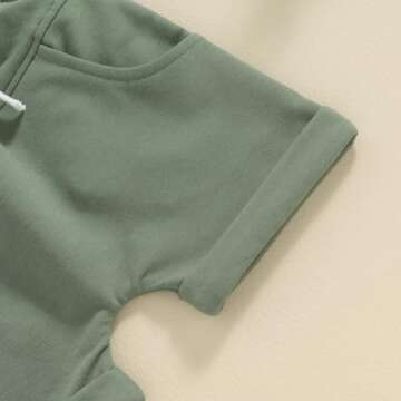 BemeyourBBs Toddler Summer Clothes for Baby Boys