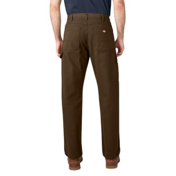Dickies Relaxed Fit Brown Carpenter Jean for Men 30W x 30L