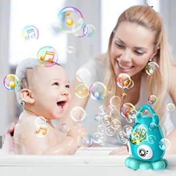 Hamdol Bubble Machine for Kids with Music & 3000 Bubbles
