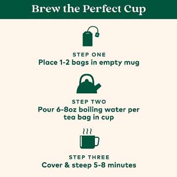 Organic India Tulsi Tea - Herbal Calming Blend, Caffeine-Free