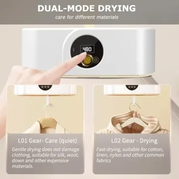 Ljusved Portable Clothes Dryer for Travel and Home