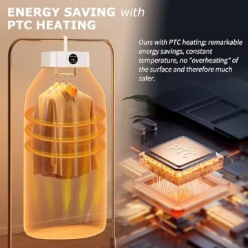 Ljusved Portable Clothes Dryer for Travel and Home