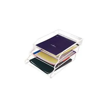 Kantek Clear Acrylic Large Letter Tray for Efficient Organization