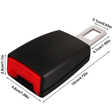 2Pcs Automotive Belt Pad Extenders Slot for Ultimate Comfort