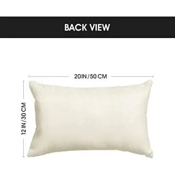 AVOIN Easter Bunny Throw Pillow Cover for Home Decor