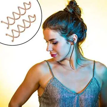 Twist Screw Hair Pins for Stylish DIY Hair Styles