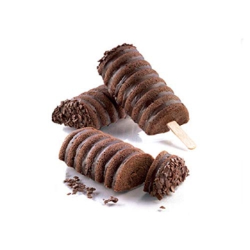 Joho Baking Ice Cream Molds Set - 2 Pack Silicone Popsicle Molds for Homemade Treats