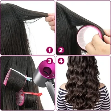 Ultimate Jumbo Size Self Grip Hair Rollers Set for Perfect Curls