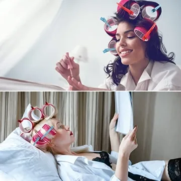 Ultimate Jumbo Size Self Grip Hair Rollers Set for Perfect Curls