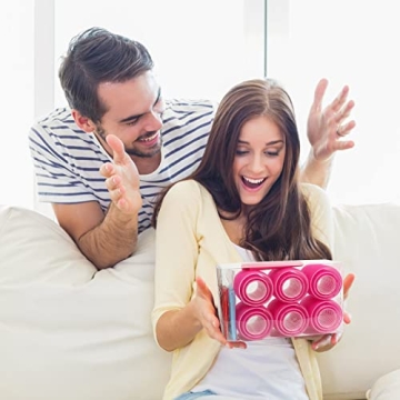 Ultimate Jumbo Size Self Grip Hair Rollers Set for Perfect Curls