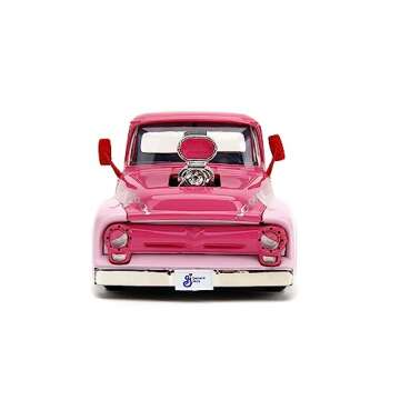 Franken Berry 1:24 1956 Ford F-100 Die-Cast Car & 2.75" Franken Berry Figure, Toys for Kids and Adul...