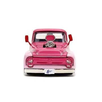 Franken Berry 1:24 1956 Ford F-100 Die-Cast Car with 2.75" Figure - Perfect Display Piece!