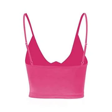 Stylish SOFIA'S CHOICE Women's Satin Corset Top in Pink