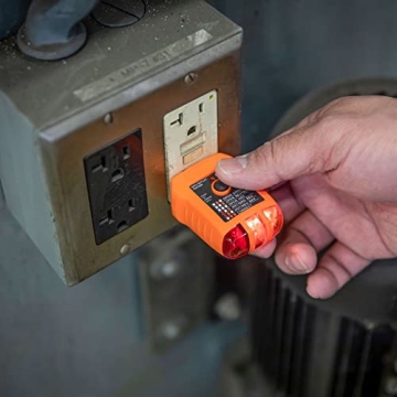 Klein Tools RT210 Outlet Tester for Safe Electrical Checks