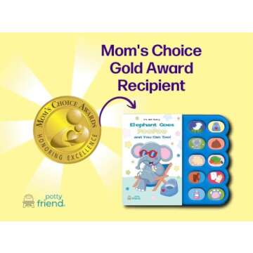 See, it's Not Scary: Elephant Goes PooPoo and You Can Too! (Mom's Choice Gold Award Recipient) Potty...