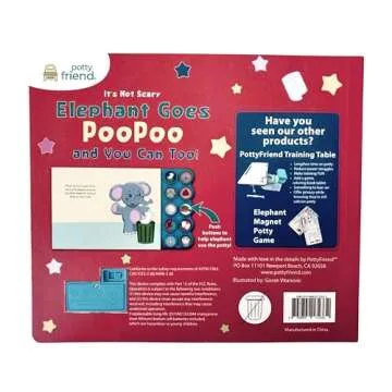 See, it's Not Scary: Potty Training Interactive Book