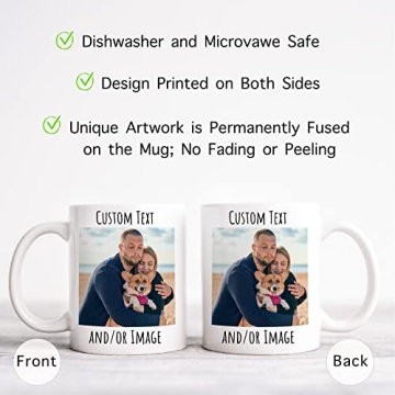 Customizable Ceramic Coffee Mug - HomeBee Personalized Gift Idea