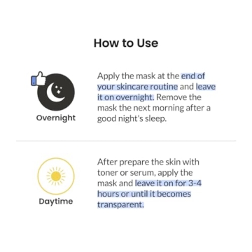 Hydrating Overnight Hydrogel Mask - 4 Pack