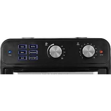 Kalorik AFO 46110 BK 22 Quart Digital Air Fryer Toaster Oven, Black