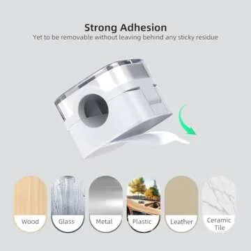 TIKIWIK 6 Pack Magnetic Cable Clips for Organizing Cords