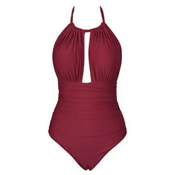 Stylish CUPSHE Women's One Piece Swimsuit With Tummy Control