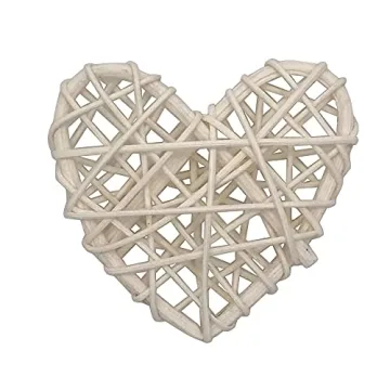 Charming Heart Rattan Ball Decor for Home & Gifts
