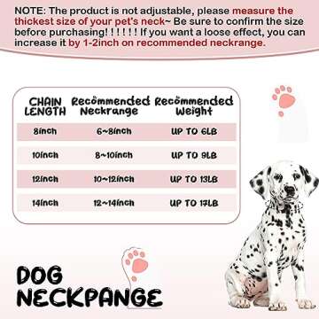 LEIFIDE Dog Chain Collar Diamond Link Puppy Collar 12 mm Wide Dog Necklace Metal Cat Chain Pet Crystal Necklace Jewelry Accessories for Small Medium Large Pet(12 Inch,Silver, Pink White)