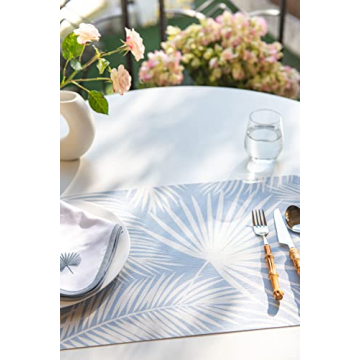 Hofdeco Coastal Placemats Set of 4 - Stylish Dining Decor