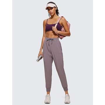 CRZ YOGA Butterluxe Adjustable Sports Bra for Light Support