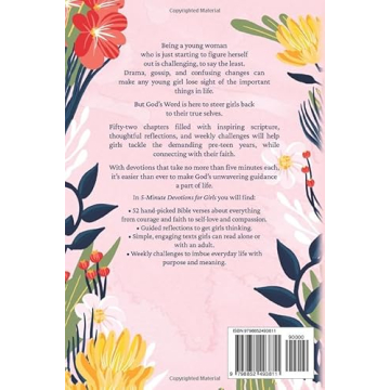 5-Minute Christian Devotions for Tween Girls