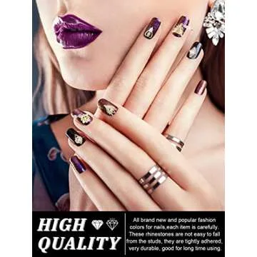 36 Luxury Nail Charms for Unique Nail Art Designs