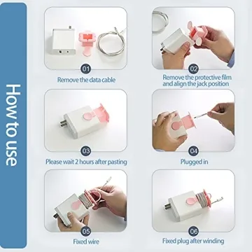 Silicone Charger Winder for all Apple and Android Chargers