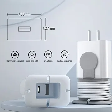 Silicone Charger Winder for all Apple and Android Chargers